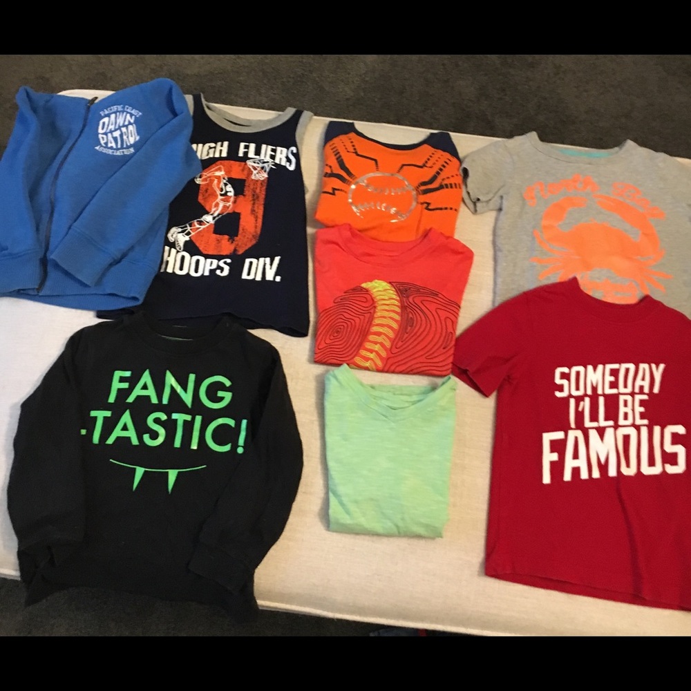 Shirt bundle size 4t